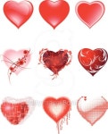 Hearts. 이미지 (164323942) - 게티이미지뱅크 Hearts.