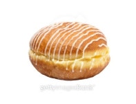 Tasty doughnut with icing, 이미지 (110859041) - 게티이미지뱅크 Tasty doughnut with icing,