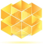 Yellow cube design 이미지 (98063336) - 게티이미지뱅크 Yellow cube design