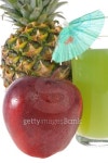 red apple and a glass of pineapple juice 이미지 (147075111) - 게티이미지뱅크 red apple and a glass of pineapple juice