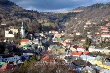 UNESCO-protected town of Banska Stiavnica 이미지 (97121287) - 게티이미지뱅크 UNESCO-protected town of Banska Stiavnica
