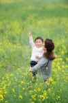 mother and son outdoor in flowers 이미지 (104373023) - 게티이미지뱅크 mother and son outdoor in flowers
