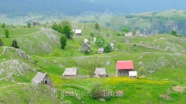 Farms in Durmitor 이미지 (152126620) - 게티이미지뱅크 Farms in Durmitor