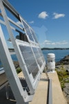 Solar panels power an island foghorn 이미지 (96128614) - 게티이미지뱅크 Solar panels power an island foghorn