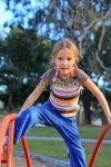 Playground fun: Cute Caucasian girl climbing jungle gym 이미지 (182478190) - 게티이미지뱅크 Playground fun: Cute Caucasian... 