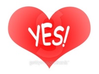 Heart Says YES 이미지 (101461598) - 게티이미지뱅크 Heart Says YES