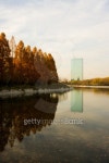 the moment of sunset at osaka city in japan. 이미지 (153740556) - 게티이미지뱅크 the moment of sunset at osaka city in japan.