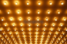 Theater Marquee Sign Lights in Rows on the Theatre Ceiling 이미지 (183033090) - 게티이미지뱅크 Theater Marquee Sign Lights... 