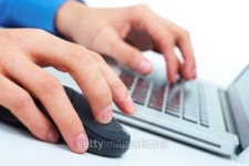 During computer work 이미지 (104706630) - 게티이미지뱅크 During computer work