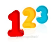 Plastic numbers 123 이미지 (97010168) - 게티이미지뱅크 Plastic numbers 123