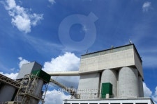 production line at a cement factory 이미지 (123355920) - 게티이미지뱅크 production line at a cement factory