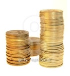 Three stacks of coins 이미지 (146806824) - 게티이미지뱅크 Three stacks of coins