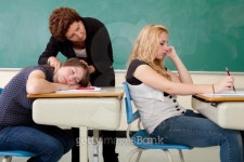 Teacher checking sleeping student for a pulse 이미지 (123466509) - 게티이미지뱅크 Teacher checking sleeping student for a pulse