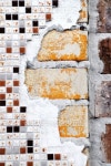 Brick and Tile Wall Background 이미지 (121962886) - 게티이미지뱅크 Brick and Tile Wall Background