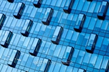 Crop of blue wall new transparent business center 이미지 (101396273) - 게티이미지뱅크 Crop of blue wall new transparent... 