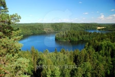 Region of a thousand lakes. 이미지 (152157717) - 게티이미지뱅크 Region of a thousand lakes.