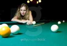 Girl at billiard club 이미지 (176829998) - 게티이미지뱅크 Girl at billiard club