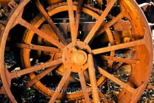 Rusted Tractor Wheel 이미지 (153761273) - 게티이미지뱅크 Rusted Tractor Wheel