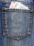 money in jeans pocket 이미지 (119407037) - 게티이미지뱅크 money in jeans pocket