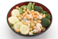 모어베지샐러드(More Vege Salad) | simple vegetarian garden salad 이미지 (182424074) - 게티이미지뱅크 simple vegetarian garden salad