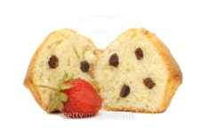 Muffin with Raisins And Strawberry 이미지 (119376901) - 게티이미지뱅크 Muffin with Raisins And Strawberry
