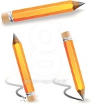 orange pencil 이미지 (164402878) - 게티이미지뱅크 orange pencil