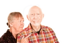 Senior woman arguing with man 이미지 (97995117) - 게티이미지뱅크 Senior woman arguing with man