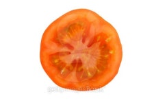 sliced tomatoe isolated on white 이미지 (119220982) - 게티이미지뱅크 sliced tomatoe isolated on white