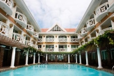 abstract hotel with swimming pool 이미지 (119601199) - 게티이미지뱅크 abstract hotel with swimming pool