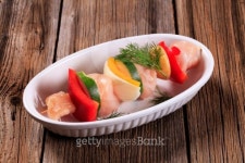 Raw chicken shish kebab 이미지 (120107432) - 게티이미지뱅크 Raw chicken shish kebab