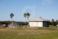 Camp Site with Solar Panels 이미지 (120191230) - 게티이미지뱅크 Camp Site with Solar Panels