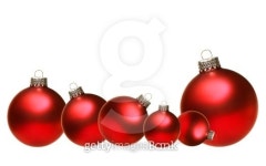 Colored christmas glass balls isolated on white 이미지 (126812921) - 게티이미지뱅크 Colored christmas glass balls isolated on... 
