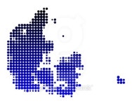 Map of Denmark 이미지 (126847717) - 게티이미지뱅크 Map of Denmark