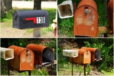 Old vintage mailboxes in rural Midwest United States 이미지 (126954424) - 게티이미지뱅크 Old vintage mailboxes in rural... 