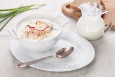 Cold kefir soup 이미지 (153556195) - 게티이미지뱅크 Cold kefir soup