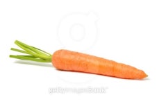 Carrot on White 이미지 (160060077) - 게티이미지뱅크 Carrot on White