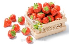 Small wooden crate with strawberries 이미지 (126249344) - 게티이미지뱅크 Small wooden crate with strawberries