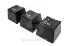 Ctrl, Alt, Del keyboard keys isolated on white 이미지 (120661875) - 게티이미지뱅크 Ctrl, Alt, Del keyboard keys isolated on white