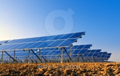 Solar panels for power production 이미지 (153155789) - 게티이미지뱅크 Solar panels for power production