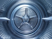 Inside the steel drum of a washing machine 이미지 (183818283) - 게티이미지뱅크 Inside the steel drum of a washing machine