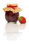 Jam pot and strawberry 이미지 (153573033) - 게티이미지뱅크 Jam pot and strawberry