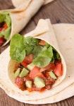 fajita burrito with vegetable and beef 이미지 (135322123) - 게티이미지뱅크 fajita burrito with vegetable and beef