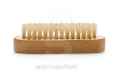 Wooden brush isolated on the white background 이미지 (135940108) - 게티이미지뱅크 Wooden brush isolated on the white background