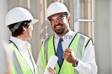 Engineers at industrial site 이미지 (186874040) - 게티이미지뱅크 Engineers at industrial site