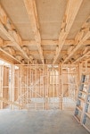 New home construction framing. 이미지 (134353206) - 게티이미지뱅크 New home construction framing.