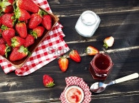 Strawberry Jam 이미지 (184087477) - 게티이미지뱅크 Strawberry Jam