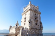 Tower of Belem (Torre de BelÃ©m) in Lisbon, Portugal 이미지... Tower of Belem (Torre de BelÃ©m) in Lisbon, Portugal