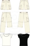apparel blank shirt and pants 이미지 (134442311) - 게티이미지뱅크 apparel blank shirt and pants