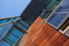 Solar paneled building 이미지 (183772586) - 게티이미지뱅크 Solar paneled building