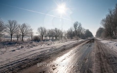 The road in ice 이미지 (136338342) - 게티이미지뱅크 The road in ice